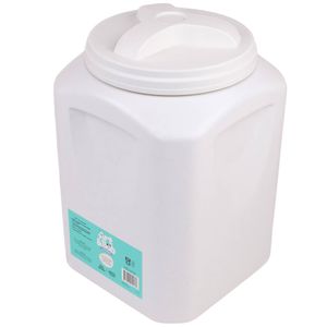 Art & Bob 53L White Marble Speckle Pet Food Storage Container