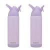 2PK Porto Atlas Vacuumed Insulated Water Bottle 700ml Lilac