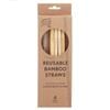 Eco Basics Reusable Drinking Straight Washable Straws