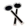 2pc SS Collective Porto Black & White Resin Salad Servers Utensil Set 30cm
