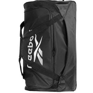 Reebok Road Runner Trolley Duffle Bag On Wheels Travel Luggage 72cm Black