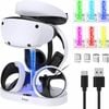 Charging Stand Multifunction Vertical Dock Station for Playstation VR2/PS5 VR/PS VR2 Headset