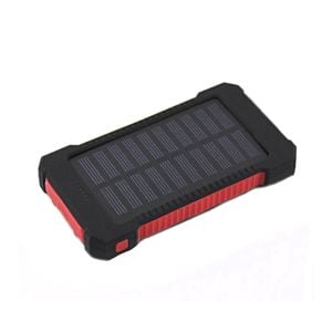 Digitel 10000mah Solar Power Bank Red
