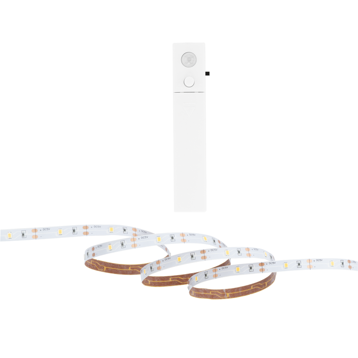 Click 2m Warm White Battery Sensor Strip Light