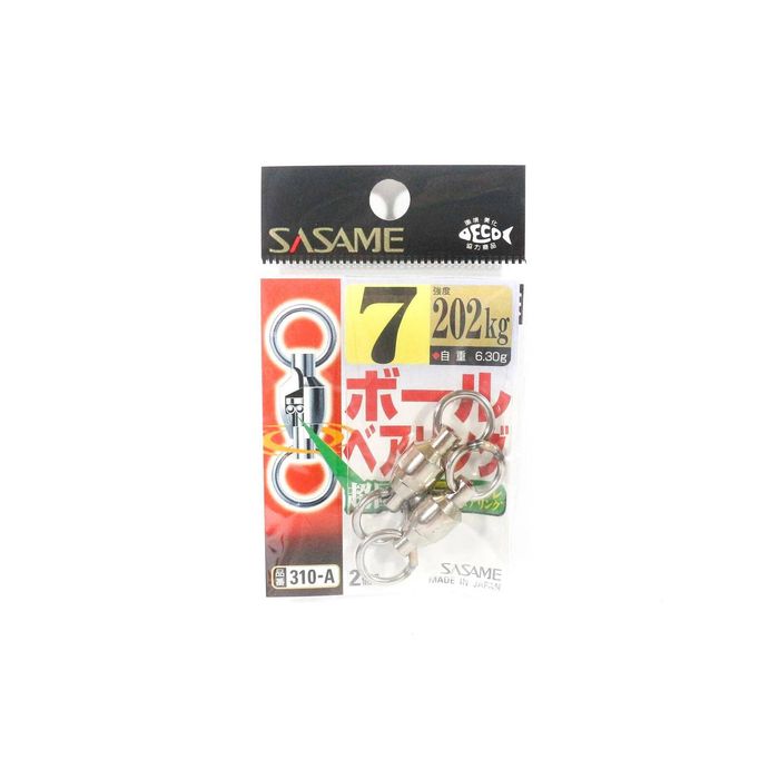 Sasame 310A Stainless Steel Ball Bearing Fishing Swivel 7