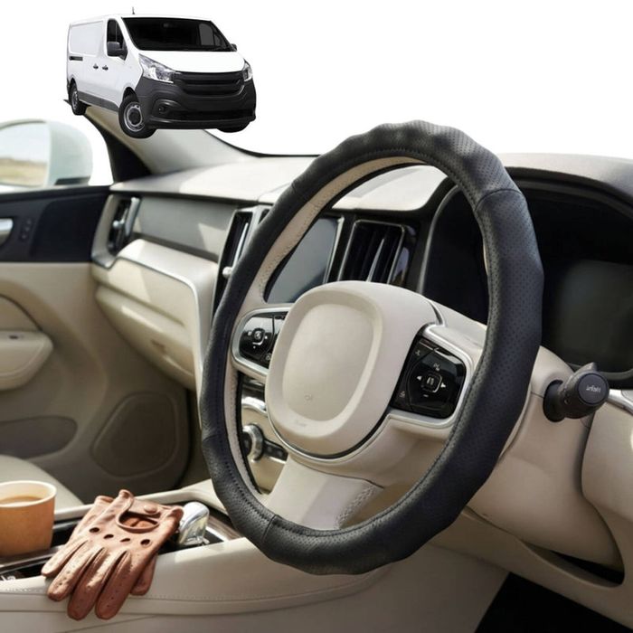 Australian Goose Steering Wheel Cover for Mitsubishi Express 2020 - Current (X82) Circle Black