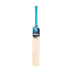 Victor Sports English Willow Club Level Cricket Bat Apex Sky Blue Navy Grade 4