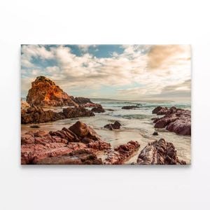 Morning on the Beach   Print 100% Australian Made 75 x 50cm  (Stretched)