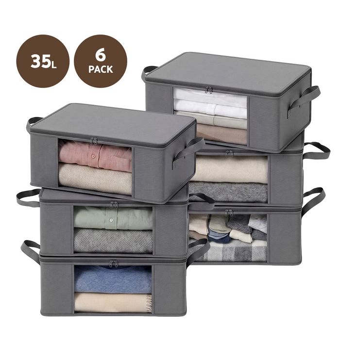 Artiss 6 Packs 35L Clothes Storage Bags