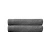 Bambury Elvire Set of 2 Bath Towels - Pewter
