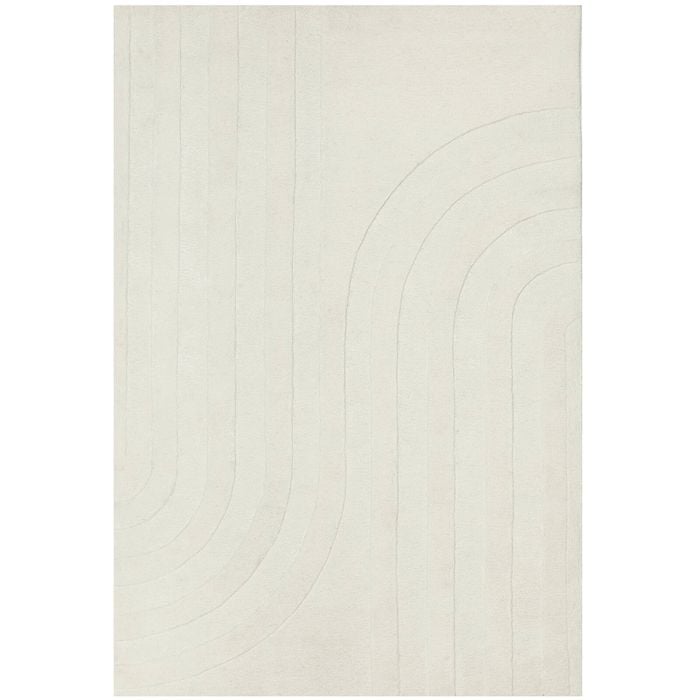 The Rug Connection Issey Trail Off White 290x200cm - Large Hand Tufted Indoor Floor Rug