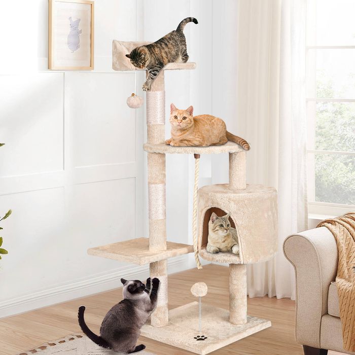 Beastie 112cm Kitten Cat Scratcher Tower