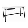 Modern Furniture MOREY Study Desk 140x50cm - White & Black