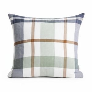 Renee Taylor Yarn Dyed Cotton Olivia European Pillowcase Multi 65x65cm