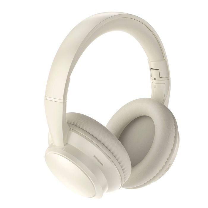 Laser Bluetooth EQ Headphones Beige