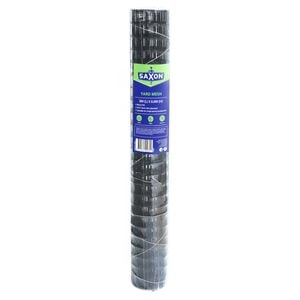 Saxon 600mm x 3m Black Wire Mesh