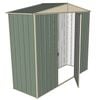 Build-a-Shed 2.3 x 0.8 x 2.3m Gable No Side Doors Garden Shed - Green