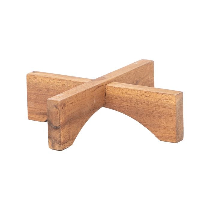 Lotus 250mm Medium Natural Planter Stand 