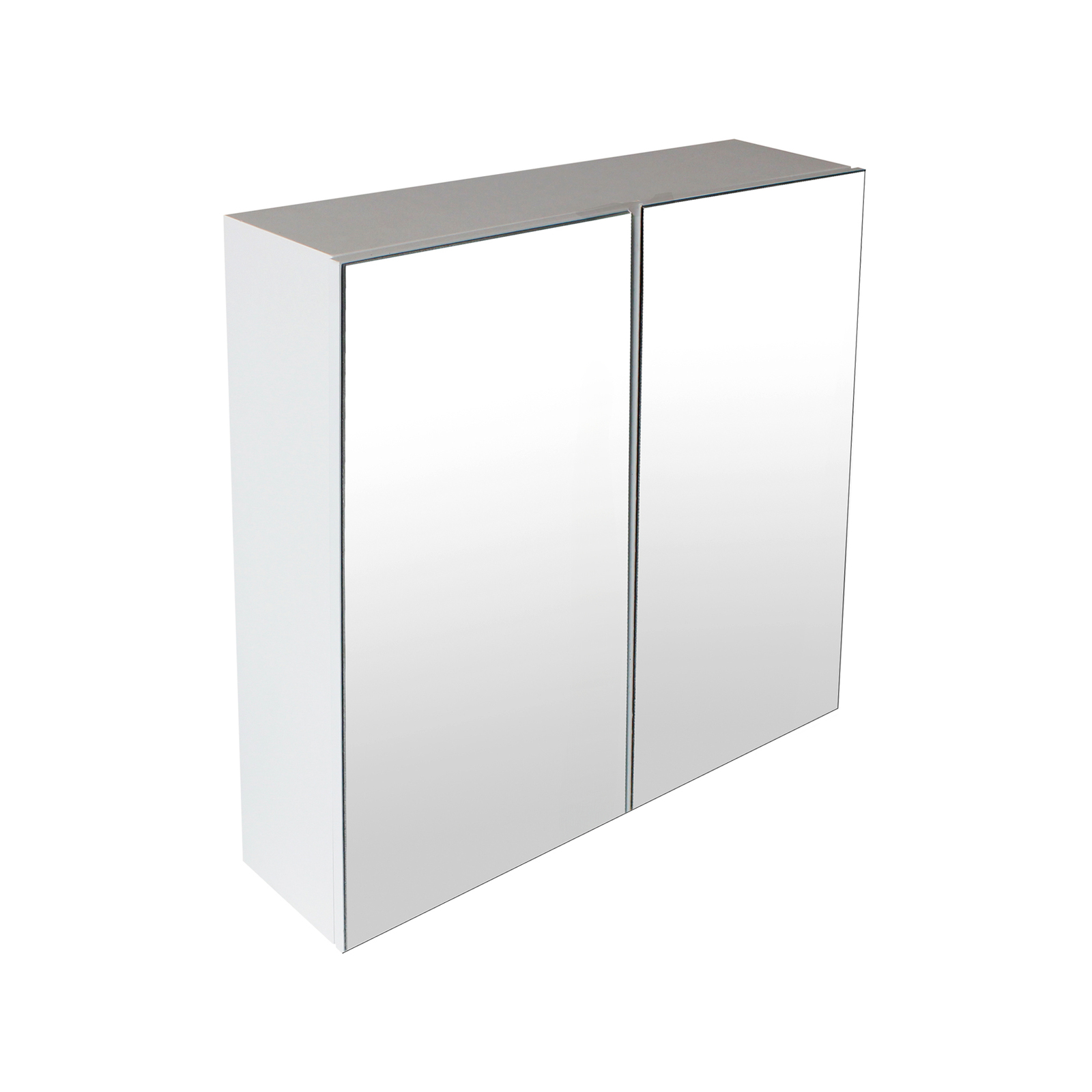 Mondella Cadenza 600mm White Mirrored 2 Door Shaving Cabinet Bunnings Australia