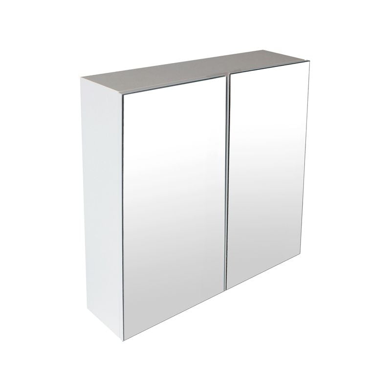 Cadenza 600mm White 2 Door Shaving Cabinet 