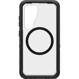 OtterBox Defender XT Mag Case-For Samsung Galaxy S25 - Dark Side-Black / Clear