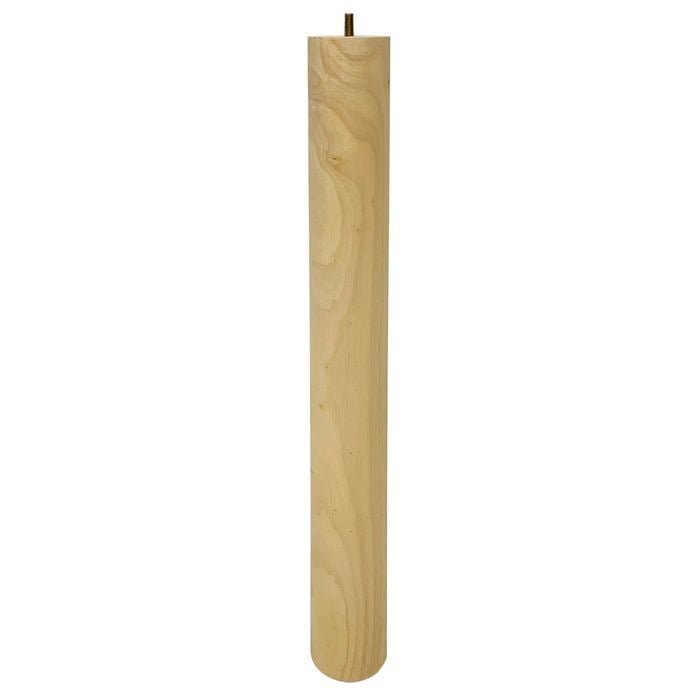 Adoored 73 x 710mm Raw Wood Round Furniture Leg
