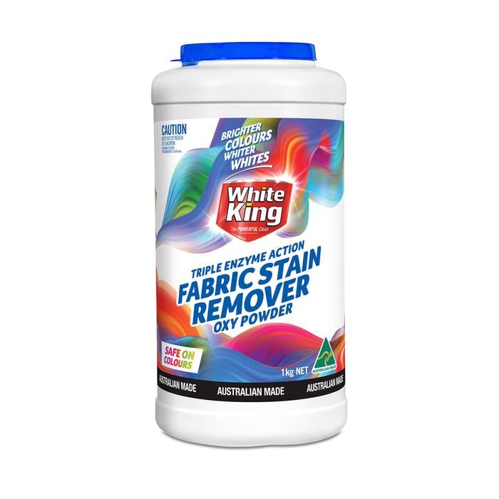 White King 1kg Fabric Stain Remover Oxy Powder - Bunnings Australia