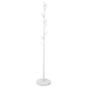Levede Coat Rack Hat Clothes Stand Hanger White