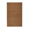 Colorscope knots contemporary indoor rug handspun textured chestnut 365x457cm