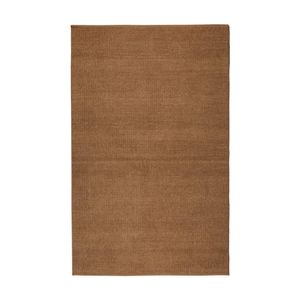 Colorscope knots contemporary indoor rug handspun textured chestnut 365x457cm