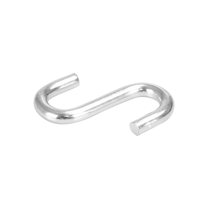 Pinnacle 77x8mm Zinc Plated S Hooks 2PK