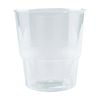 12x 12pc Partyware Reusable Juice Glass Set Tableware 200ml Clear
