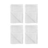 4PK Bambury Elvire 600gsm Soft Absorbent Cotton Hand Towel 40x60cm White