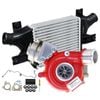 GEN1 High Flow Turbo Charger With 64mm Intercooler And Genuine Oil Feed Pipe For Mitsubishi ASX 4N13 1.8L 1515A185