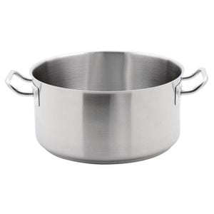Vogue Stainless Steel Stew Pan 320mm Commercial Kitchen Cookware