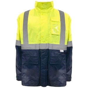 Sealcote XL Yellow Wet Weather Hi-vis Jacket