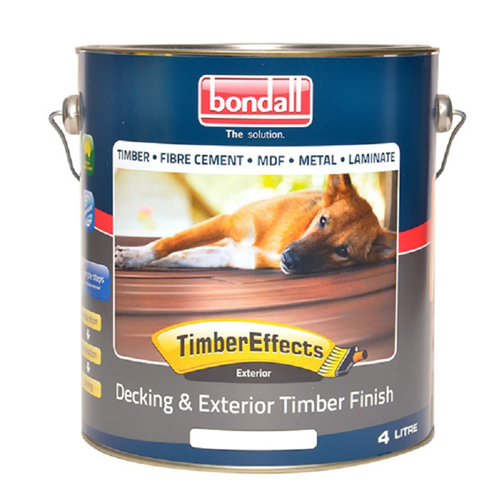 Bondall 4L Jarrah Timber Effects Timber Stain