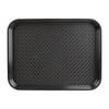 Olympia Foodservice Tray Kristallon Polypropylene Black 305 X 415mm Commercial Kitchen Serving Tray