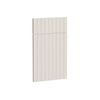 Kaboodle 450mm Cremasala V-Groove 1 Door/1 Drawer Panels