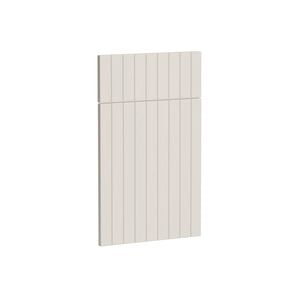 Kaboodle 450mm Cremasala V-Groove 1 Door/1 Drawer Panels