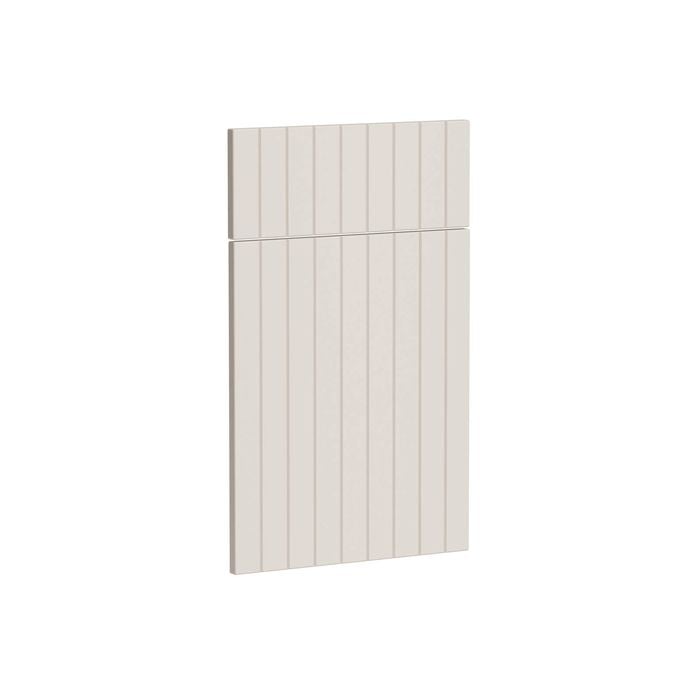 Kaboodle 450mm Cremasala V-Groove 1 Door/1 Drawer Panels