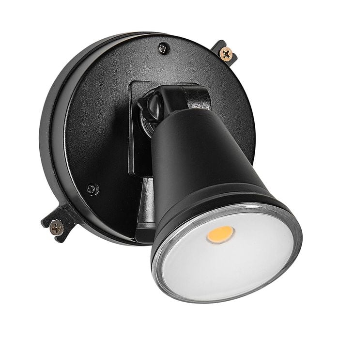 Brilliant Black Lamy DIY Single Head Security Light