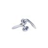 Lockwood 55mm Satin Chrome Velocity Summit Passage Leverset