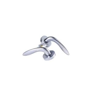 Lockwood 55mm Satin Chrome Velocity Summit Passage Leverset