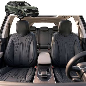 Australian Goose Front Seat Covers for Kia Sportage 2021 - Current (NQ5) - PU Leather, Black (2pc)