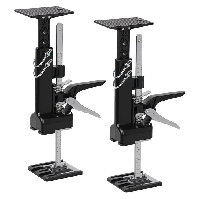 Advwin Labor Saving Arm Jack 2 Pack, Multi-Function Cabinet Jacks 300KG