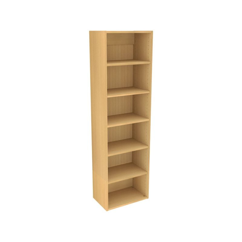 Lugna 1536 x 450 x 280mm Sand 5 Shelf Storage Cabinet