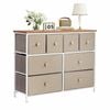 Chest of 8 Drawers Tallboy Cabinet Dresser Oak
