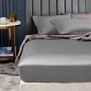 Ramesses 1500tc Elite Egyptian Cotton Sateen Fitted Sheet Combo Set Grey Mega King