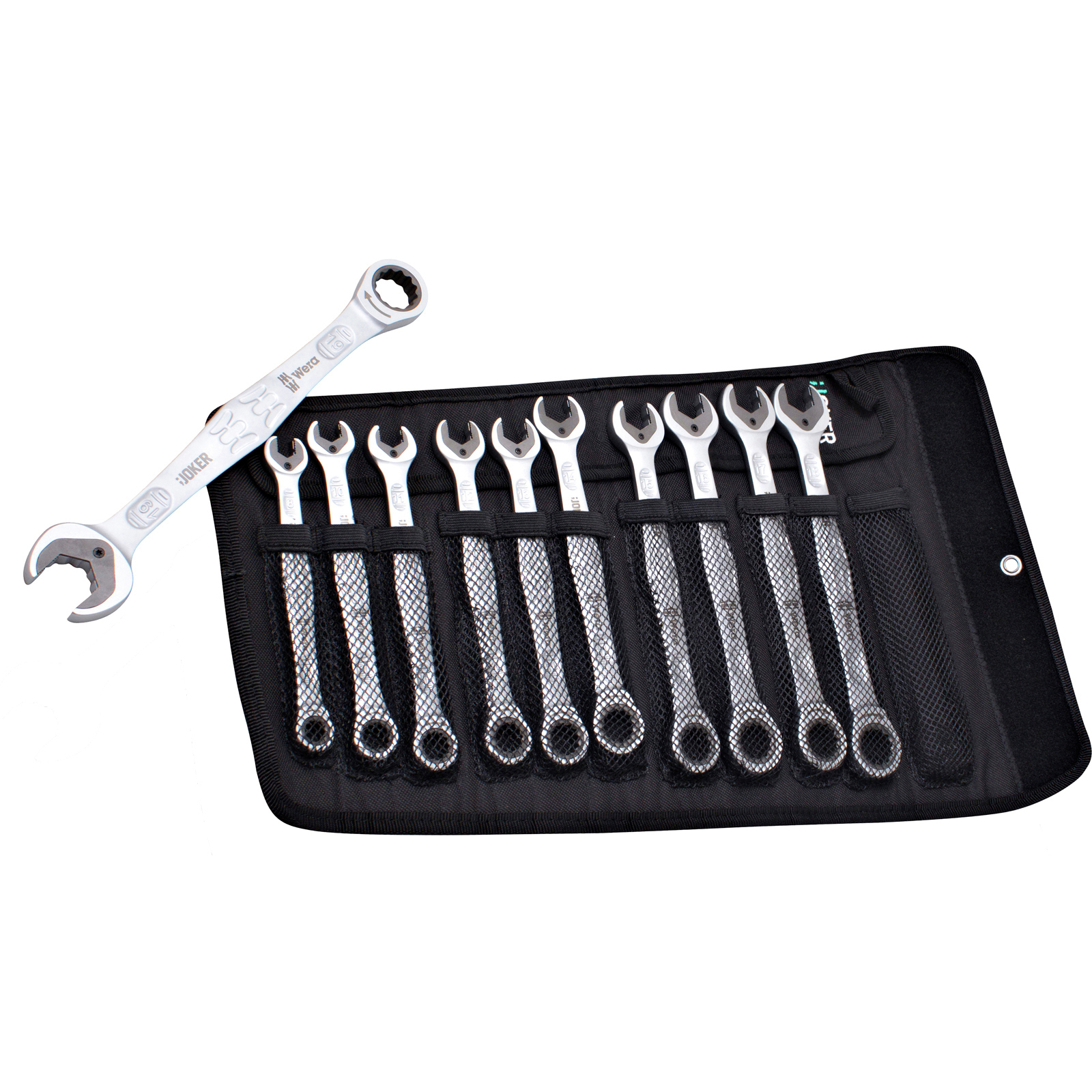 Wera 11 Piece Joker Ratcheting Combination Wrench Set Bunnings Australia